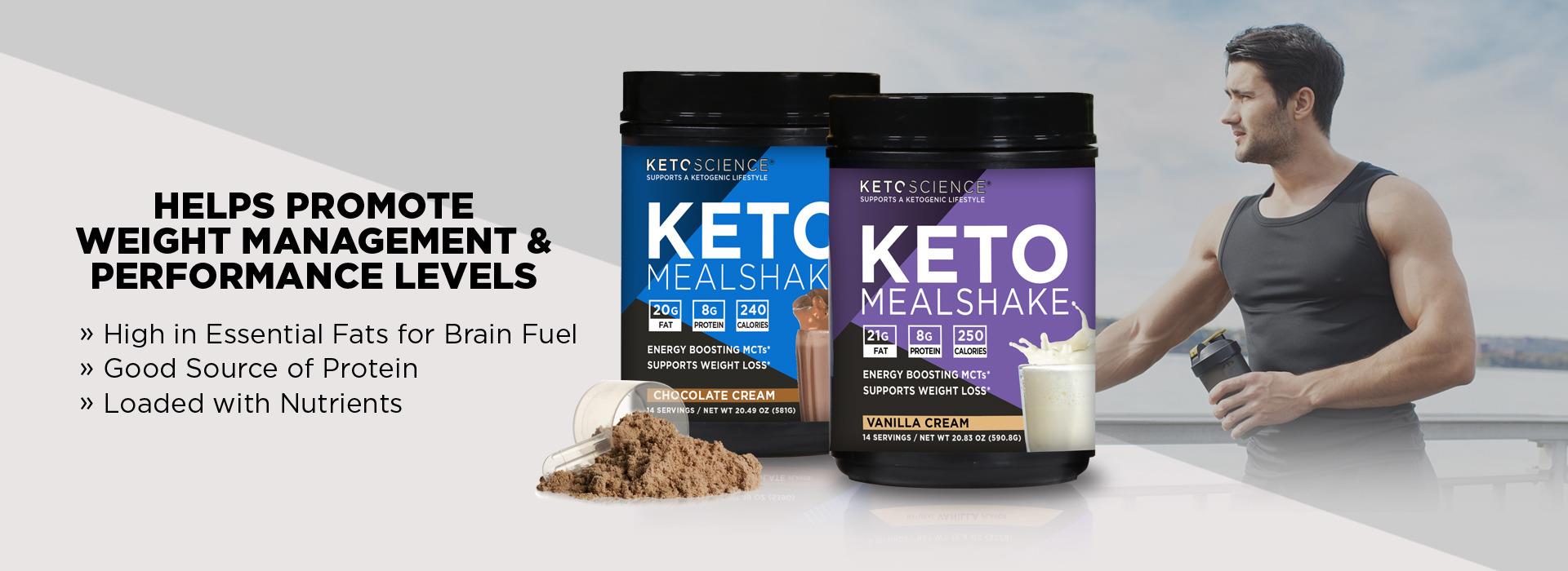 Keto Science Ketogenic Meal Shake Vanilla