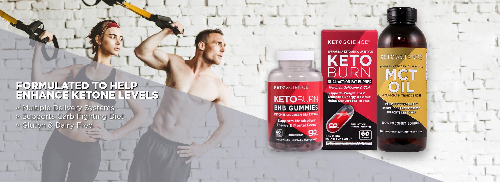 Keto Science: Ketogenic Meal Shake Vanilla Dietary Supplement