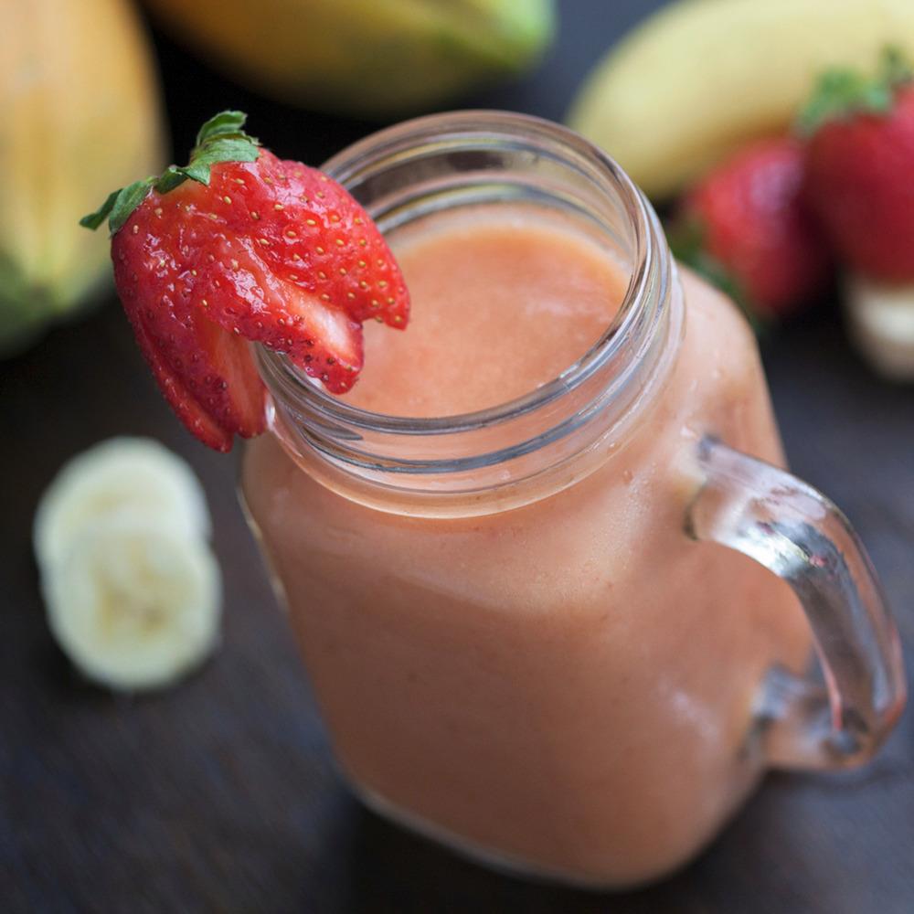Nutty Fruits & Protein Smoothie